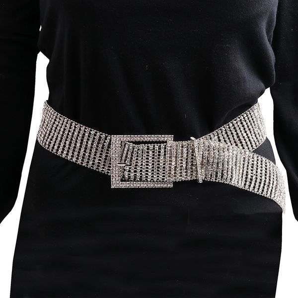 fashion body charm exaggerated night club party crystal prethoracic body hip chain statement women's necklace, Silver
fashion body charm exaggerated night club party crystal prethoracic body hip chain statement women's necklace, Silver