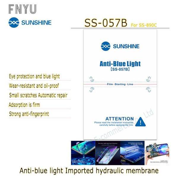 sunshine ss-057b hydrogel anti-blue light imported hydrogel automatic repair of minor scratches within 24 hours for ss-890c
sunshine ss-057b hydrogel anti-blue light imported hydrogel automatic repair of minor scratches within 24 hours for ss-890c