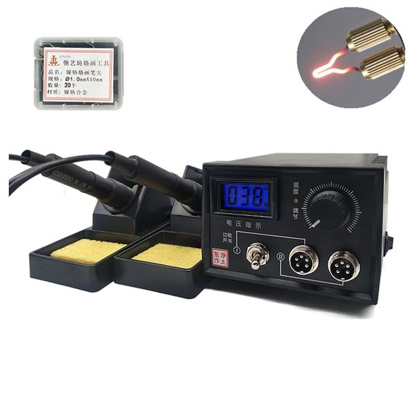 60w adjustable wood burning kits pyrography machine electric iron digital display pyrography set +20pcs blade machine
60w adjustable wood burning kits pyrography machine electric iron digital display pyrography set +20pcs blade machine