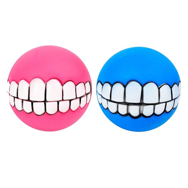 pack of 2, dog puppy squeaky sound chewing fetch ball toy blue&rose red
pack of 2, dog puppy squeaky sound chewing fetch ball toy blue&rose red