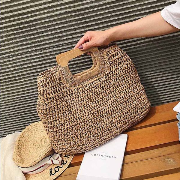 vintage bohemian straw bag for women summer large capacity beach handbags rattan handmade kintted travel bags bolsas mujer w448
vintage bohemian straw bag for women summer large capacity beach handbags rattan handmade kintted travel bags bolsas mujer w448