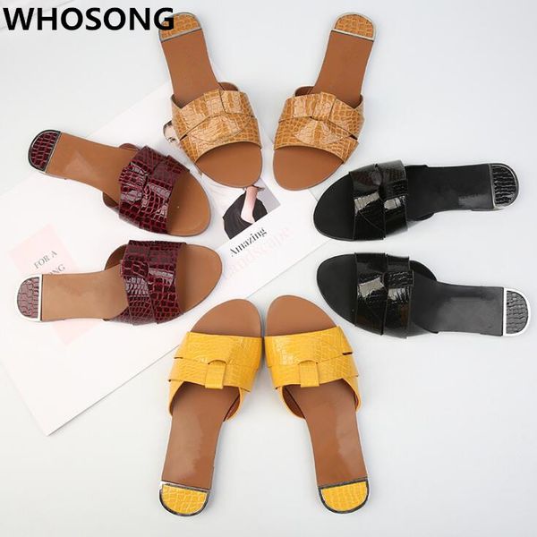 summer genuine leather flip flop flat-bottomed slippers wild open toe wear casual word drag summer female sandals slippers, Black
summer genuine leather flip flop flat-bottomed slippers wild open toe wear casual word drag summer female sandals slippers, Black