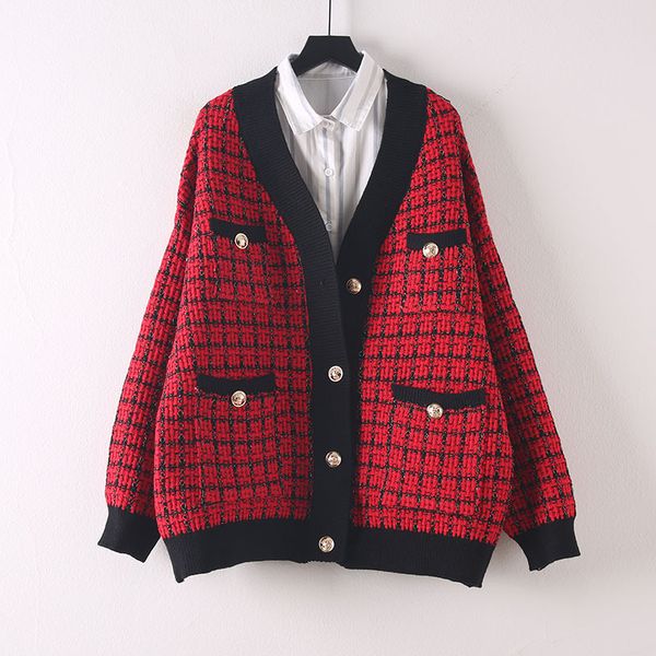 women's knits & tees yocalor fashion women cardigan sweater coats korean wild casual ladies sweaters 2021 spring and autumn plaid, White
women's knits & tees yocalor fashion women cardigan sweater coats korean wild casual ladies sweaters 2021 spring and autumn plaid, White