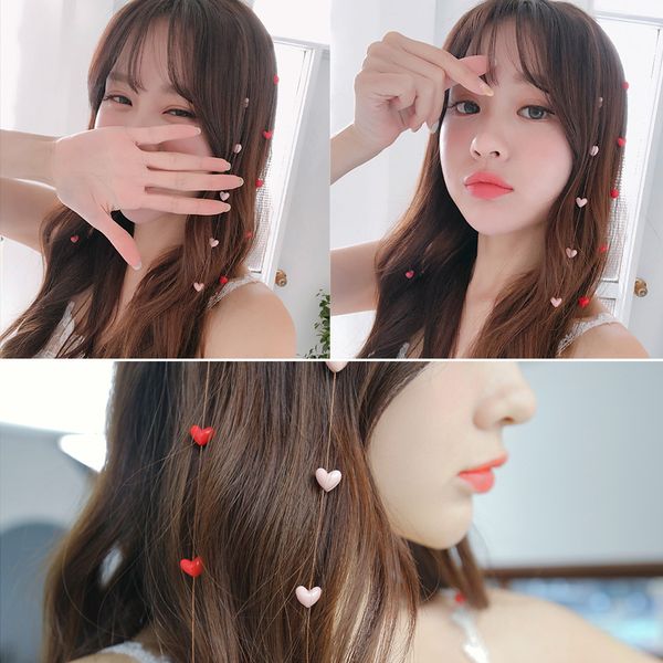 new korea sweet love heart long tassel hairpin for women streamline hairclips hair combs hairwear wedding hair accessories, Golden;silver
new korea sweet love heart long tassel hairpin for women streamline hairclips hair combs hairwear wedding hair accessories, Golden;silver