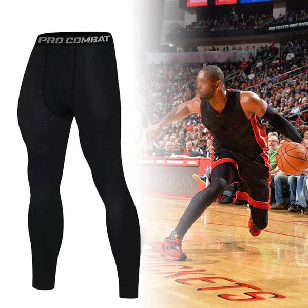 compression men basketball tights elastic sports running gym pants bodybuilding joggers skinny leggings full length pants, Black;blue
compression men basketball tights elastic sports running gym pants bodybuilding joggers skinny leggings full length pants, Black;blue