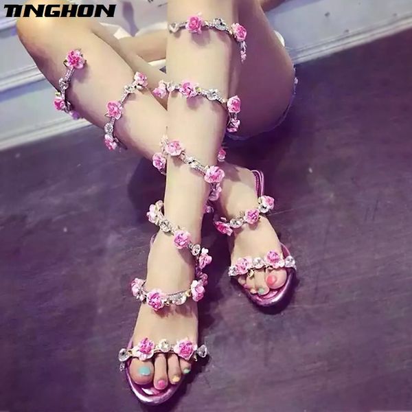 tinghon women summer shoes pink flat wedge platform sandals high heels snake strap crystal women gladiator sandals shoes, Black
tinghon women summer shoes pink flat wedge platform sandals high heels snake strap crystal women gladiator sandals shoes, Black
