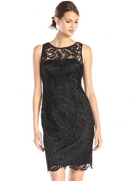 custom made mother dresses sheer neck knee length mother of the bride dresses black lace wedding guest evening gowns, Black;red
custom made mother dresses sheer neck knee length mother of the bride dresses black lace wedding guest evening gowns, Black;red