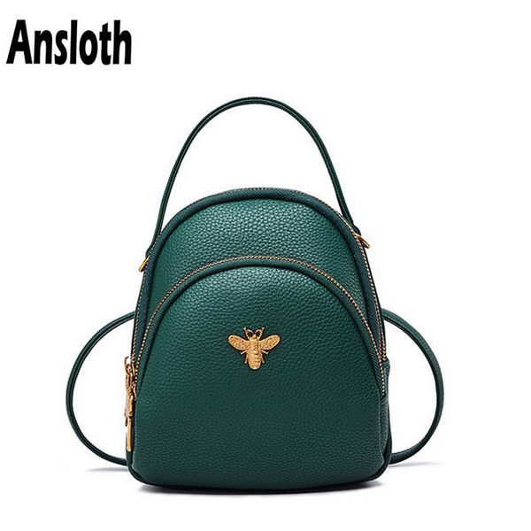 Ansloth Mini Backpack Female Crossbody Bag PU Leather Bags Fashion Women Backpack Classic Shoulder Bag HPS89
Ansloth Mini Backpack Female Crossbody Bag PU Leather Bags Fashion Women Backpack Classic Shoulder Bag HPS89