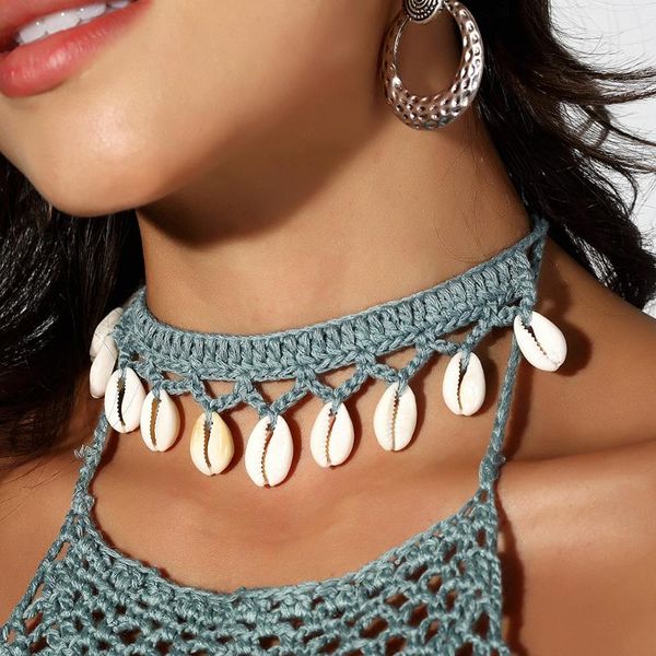 beach wedding shell necklace bracelet anklet crochet wedding accessories shell necklace collar foot anklet bracelets, Black
beach wedding shell necklace bracelet anklet crochet wedding accessories shell necklace collar foot anklet bracelets, Black