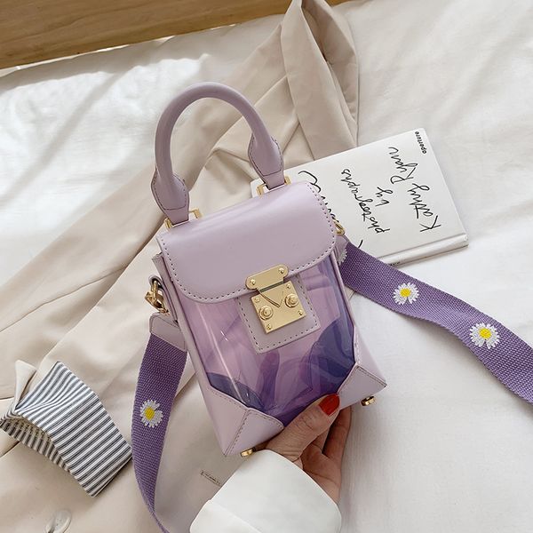 summer women's 2020 new korean version of the fashion wide shoulder strap transparent crossbody bag mobile phone bag
summer women's 2020 new korean version of the fashion wide shoulder strap transparent crossbody bag mobile phone bag
