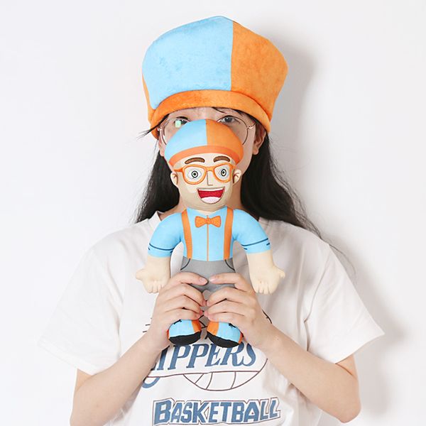 32см Учебные видео для детей Blippi плюшевых игрушек мягких игрушек кукол Обучающих Дети подарок Дети Present
32см Учебные видео для детей Blippi плюшевых игрушек мягких игрушек кукол Обучающих Дети подарок Дети Present