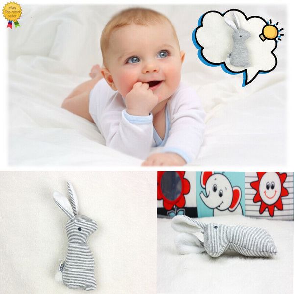 0-1y Newborn Baby Kids Doll Soft Plush Toy Bunny Soft Plush Rabbit Stuffed Animal Cute Animals Infant Toddler Baby Stuffed Toys