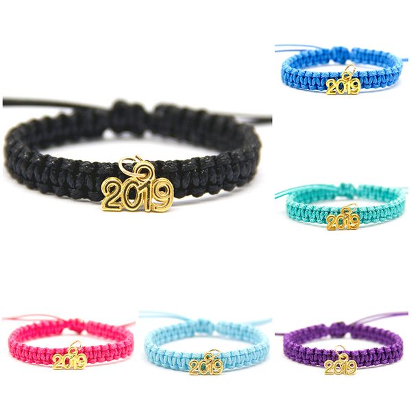 bling happy new year multi colors charm bracelets for women with gold rope chain adjust size family members jewelry gifts, Golden;silver
bling happy new year multi colors charm bracelets for women with gold rope chain adjust size family members jewelry gifts, Golden;silver