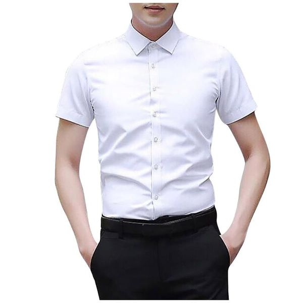 2020 fashion summer men t shirt plus size solid slim shirt button short sleeve casual t-shirt fabric#0520g30, White;black
2020 fashion summer men t shirt plus size solid slim shirt button short sleeve casual t-shirt fabric#0520g30, White;black