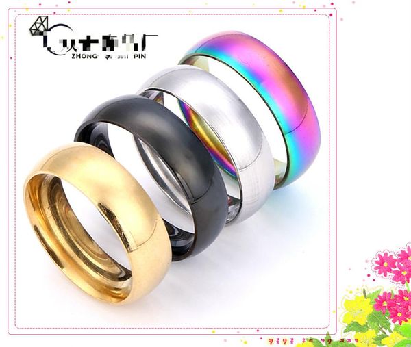 cluster rings jewelry stainless steel inside and outside the arc titanium ring simplicity couple 2021, Golden;silver
cluster rings jewelry stainless steel inside and outside the arc titanium ring simplicity couple 2021, Golden;silver