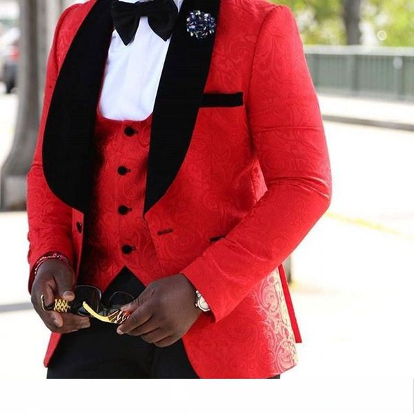 wholesale- bespoke groom en bridegroom red tuxedos notch lapel one button(jacketpantvesttie) latest coat pant design slim fit suit, White;black 
wholesale- bespoke groom en bridegroom red tuxedos notch lapel one button(jacketpantvesttie) latest coat pant design slim fit suit, White;black