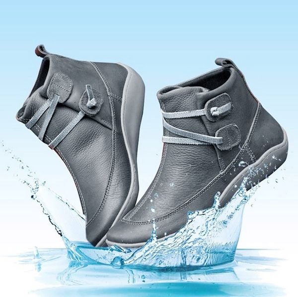 shoes woman pu leather ankle boots women winter botas flat waterproof shoes winter round toe ankle boots zapatos de mujer#n14, Black
shoes woman pu leather ankle boots women winter botas flat waterproof shoes winter round toe ankle boots zapatos de mujer#n14, Black