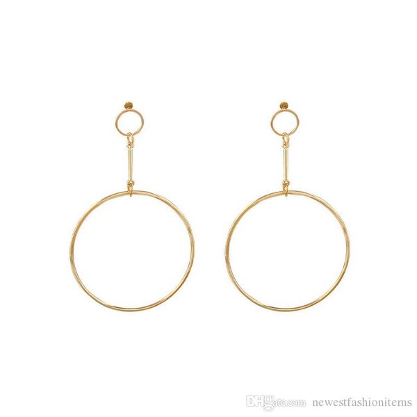 2019 new simple напыщенные aros большой круглый круг серьги для женщин геометрическая капли длинные серьги мотаться brincos уха ювелирных из, Silver
2019 new simple напыщенные aros большой круглый круг серьги для женщин геометрическая капли длинные серьги мотаться brincos уха ювелирных из, Silver