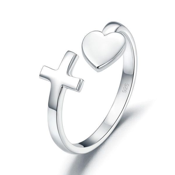 exquisite band rings plain solid 925 sterling silver ring cross heart for women trendy stylish wedding party ring
exquisite band rings plain solid 925 sterling silver ring cross heart for women trendy stylish wedding party ring