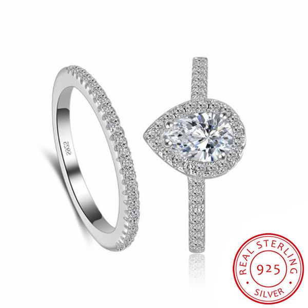 original solid 925 sterling silver two rings sets shine 7mm zircon wedding engagement ring for women fashion jewelry gift box xr037, Slivery;golden
original solid 925 sterling silver two rings sets shine 7mm zircon wedding engagement ring for women fashion jewelry gift box xr037, Slivery;golden