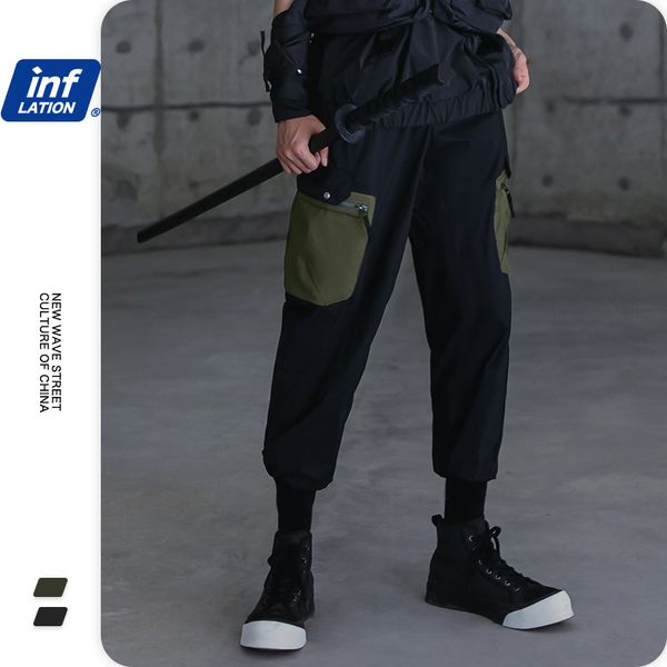 inflation darkly techwear pants elastic waist mens cargo pants with multi-pocket cargo men streetwear techwear 3120s20, Black
inflation darkly techwear pants elastic waist mens cargo pants with multi-pocket cargo men streetwear techwear 3120s20, Black