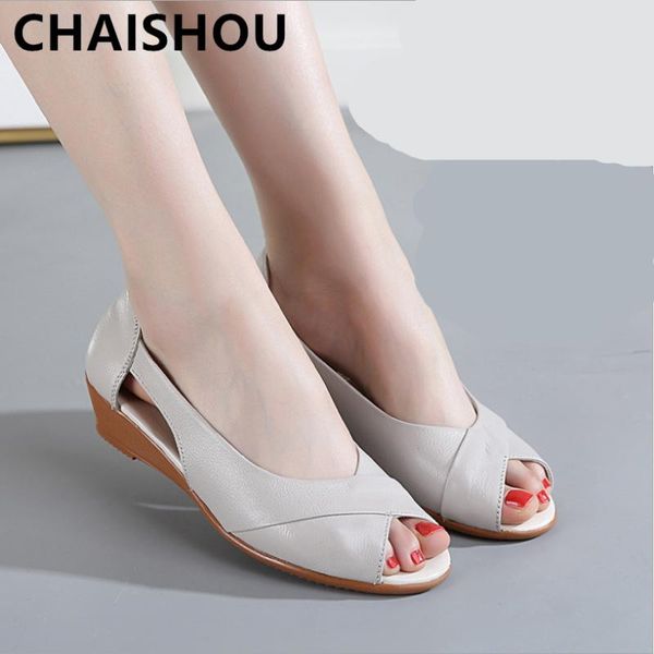 chaishou shoes women new plus size 43 womes sandals leather fish mouth female wedge with female tendon bottom women shoes b-417, Black
chaishou shoes women new plus size 43 womes sandals leather fish mouth female wedge with female tendon bottom women shoes b-417, Black