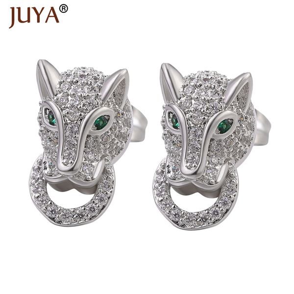 juya fashion leopard earrings copper metal zircon crystal earrings for woman man earring accessories animal stud brincos, Golden;silver
juya fashion leopard earrings copper metal zircon crystal earrings for woman man earring accessories animal stud brincos, Golden;silver