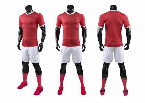 wholesale customized men football uniforms mens kits sports clothes tracksuits discount boy football sets with shorts b24-2, Black;red
wholesale customized men football uniforms mens kits sports clothes tracksuits discount boy football sets with shorts b24-2, Black;red