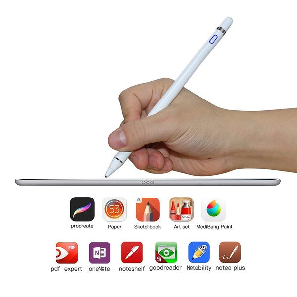

5 pieces stylus pen for apple pencil tablet high precision touch capacitive pen for all apple iphone & ipad