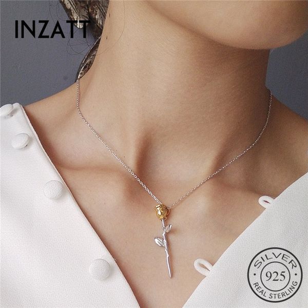 inzaromantic rose flower pendant necklace for charm women wedding real 925 sterling silver fine jewelry 2018 cute gift
inzaromantic rose flower pendant necklace for charm women wedding real 925 sterling silver fine jewelry 2018 cute gift