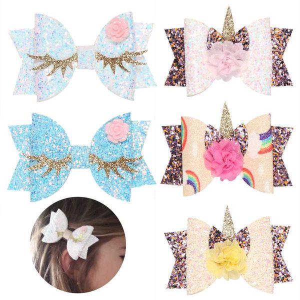 wholesale unicorn hair bows sparkly glitter hair clips for girls party school hairpins clip side barrettes accessories, Slivery;white
wholesale unicorn hair bows sparkly glitter hair clips for girls party school hairpins clip side barrettes accessories, Slivery;white