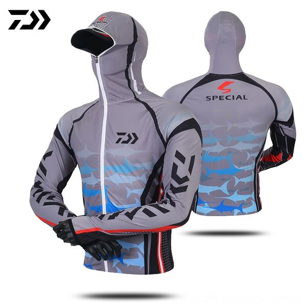 daiwa professional hoodie outdoor wear athletic & outdoor apparel antiuv sunscreen sun protection face neck fishing shirt breathable quick d, Gray;blue
daiwa professional hoodie outdoor wear athletic & outdoor apparel antiuv sunscreen sun protection face neck fishing shirt breathable quick d, Gray;blue