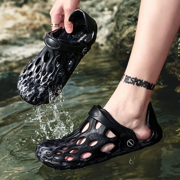 new men outdoor beach casual shoes men sandals summer flip flops slippers flats water shoes fashion jelly masculina, Black
new men outdoor beach casual shoes men sandals summer flip flops slippers flats water shoes fashion jelly masculina, Black