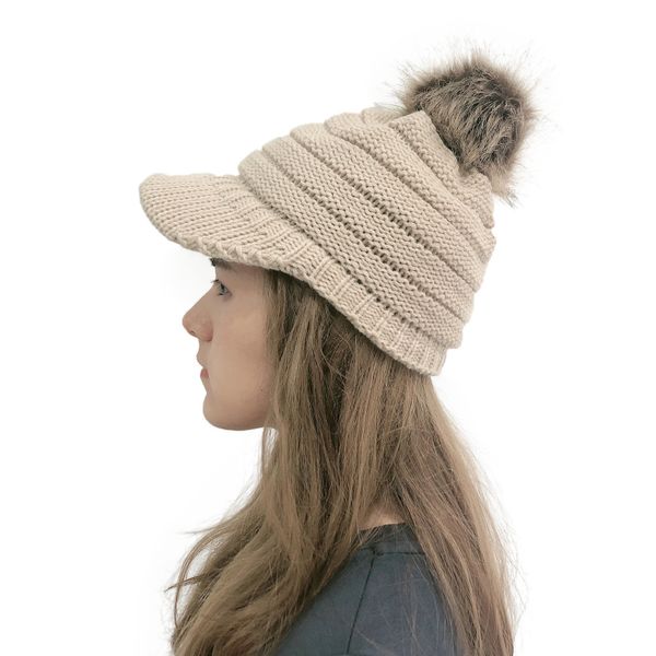 winter knit cap knitted hats with brim cc hat knitted caps for head size 46~60cm 9 colors ing, Blue;gray
winter knit cap knitted hats with brim cc hat knitted caps for head size 46~60cm 9 colors ing, Blue;gray