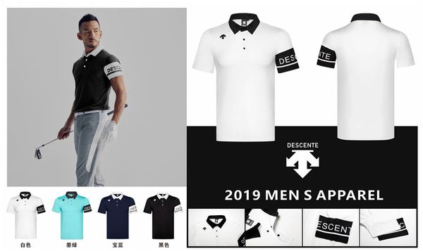 qmen short sleeve descente golf t-shirt 3colors golf clothes s-xxl in choice leisure shirt ing, Black;blue
qmen short sleeve descente golf t-shirt 3colors golf clothes s-xxl in choice leisure shirt ing, Black;blue