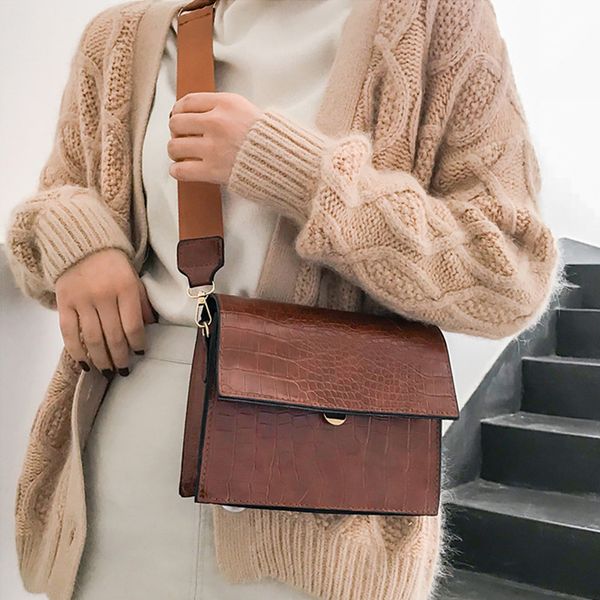 vintage small crossbody bag women alligotar pattern classic shoulder bags ladies wide strap cross body bag female messenger bags
vintage small crossbody bag women alligotar pattern classic shoulder bags ladies wide strap cross body bag female messenger bags