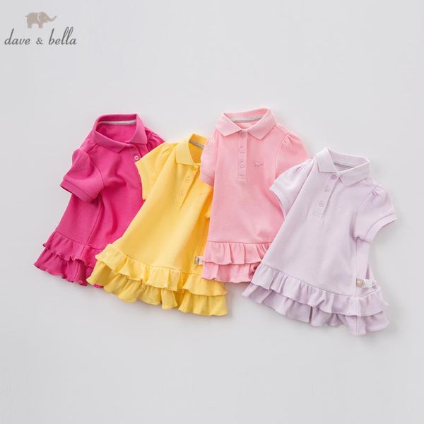 db7717 dave bella summer baby girls cute t-shirt kids 100% cotton fashion children tee y190516, Blue
db7717 dave bella summer baby girls cute t-shirt kids 100% cotton fashion children tee y190516, Blue