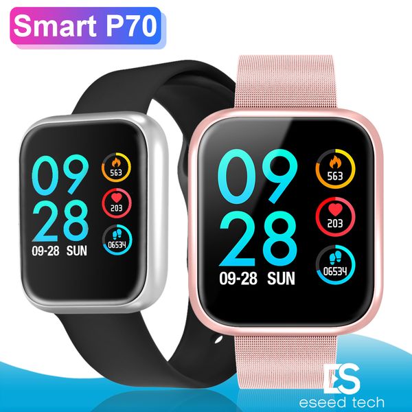 p70 bracelet band tracker health sport smartwatch bluetooth 4.0 colorful screen heart rate blood pressure monitoring p80 
p70 bracelet band tracker health sport smartwatch bluetooth 4.0 colorful screen heart rate blood pressure monitoring p80