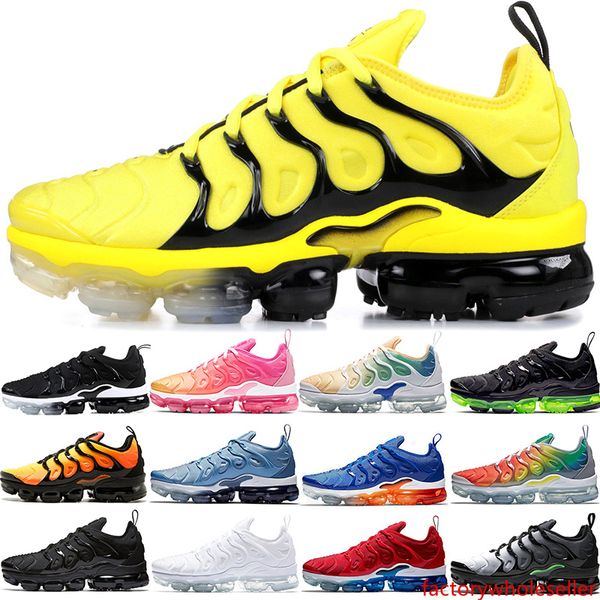 tn plus mens women running shoes sunset be true yellow triple black white hyper red men trainer sport sneaker size 5.5-11
tn plus mens women running shoes sunset be true yellow triple black white hyper red men trainer sport sneaker size 5.5-11