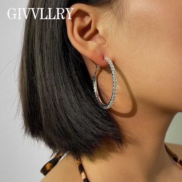 4.5cm shiny full rhinestones hoop earrings fashion jewelry statement basic club gold silver big circle round earring for women, Golden;silver
4.5cm shiny full rhinestones hoop earrings fashion jewelry statement basic club gold silver big circle round earring for women, Golden;silver