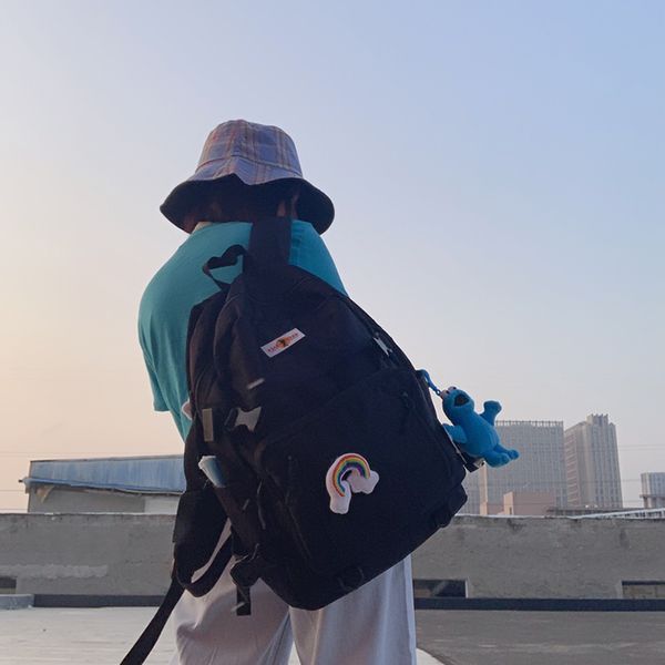 корейский стиль высокая школа-ступень средней школы студенты водонепроницаемый нейлон ткань компьютера большие мужские сумки на ремне женщин
корейский стиль высокая школа-ступень средней школы студенты водонепроницаемый нейлон ткань компьютера большие мужские сумки на ремне женщин