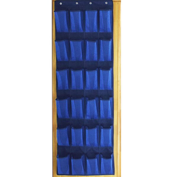 24 large mesh pockets non-woven fabric hanging over the door shoe organizer storage bag rack hanger
24 large mesh pockets non-woven fabric hanging over the door shoe organizer storage bag rack hanger