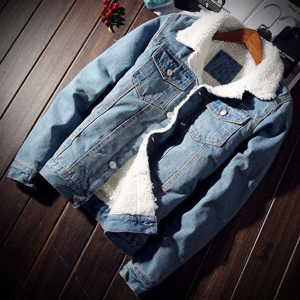 drop shipping men jacket and coat trendy warm fleece denim jacket 3xl 2018 winter clothing mens jean outwear male cowboy, Black;brown
drop shipping men jacket and coat trendy warm fleece denim jacket 3xl 2018 winter clothing mens jean outwear male cowboy, Black;brown