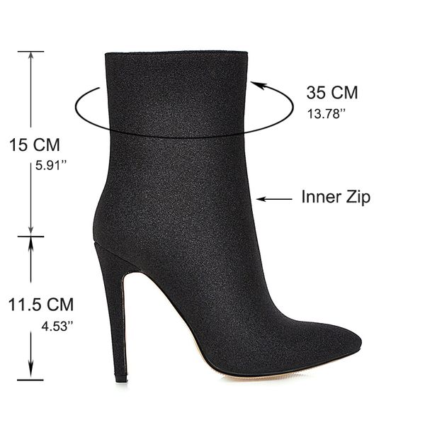wholesale shoes woman boots shiny high heel women boots autumn winter boots pointed toe shoes inner zip ladies booties a735, Black
wholesale shoes woman boots shiny high heel women boots autumn winter boots pointed toe shoes inner zip ladies booties a735, Black