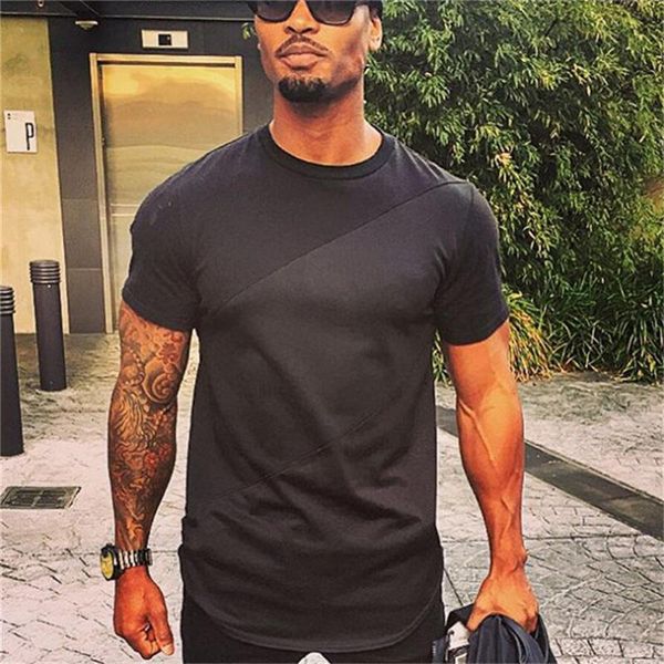 mens designer t shirts mens solid color casual loose long homme summer shirts mens clothing, White;black
mens designer t shirts mens solid color casual loose long homme summer shirts mens clothing, White;black