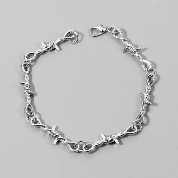 rock punk metal thorns bracelet men bangle cuff thorns wire pulsera geometric bracelets bangles hip hop jewelry, Golden;silver
rock punk metal thorns bracelet men bangle cuff thorns wire pulsera geometric bracelets bangles hip hop jewelry, Golden;silver