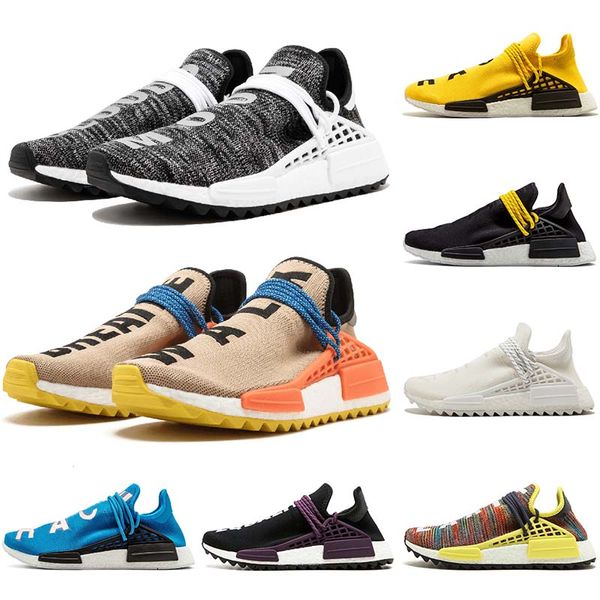 PW 36-47 Human Race Hu Trail Pharrell Williams Mens Traines Core black Yellow Orange Inspiration Pale nude Womens Sneakers Designer shoes
PW 36-47 Human Race Hu Trail Pharrell Williams Mens Traines Core black Yellow Orange Inspiration Pale nude Womens Sneakers Designer shoes