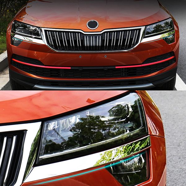jy 2pcs abs headlight lamp garnish molding cover trim accessories for skoda karoq 2018
jy 2pcs abs headlight lamp garnish molding cover trim accessories for skoda karoq 2018