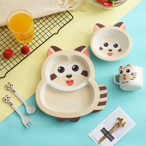 bamboo fiber children's tableware set creative cartoon grid dinner plate baby rice bowl five-piece gift tableware
bamboo fiber children's tableware set creative cartoon grid dinner plate baby rice bowl five-piece gift tableware