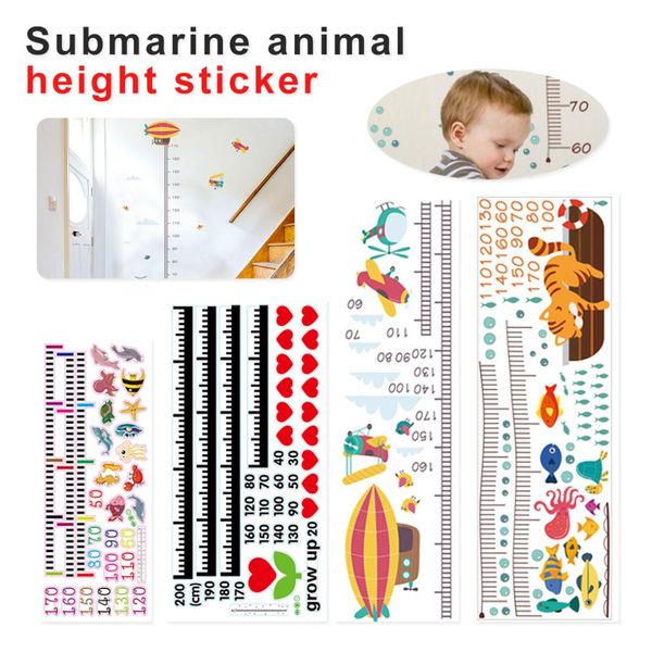 4 types children height ruler stadiometer cartoon measure height gauge stickers wall stickers kindergarten kids room decor
4 types children height ruler stadiometer cartoon measure height gauge stickers wall stickers kindergarten kids room decor